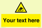 WV5186: Custom Warning Hatch Sign