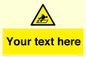 WV5186: Custom Warning Hatch Sign