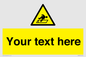 WV5186: Custom Warning Hatch Sign