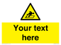 WV5186: Custom Warning Hatch Sign