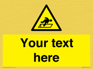 WV5186: Custom Warning Hatch Sign