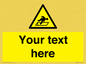 WV5186: Custom Warning Hatch Sign