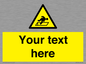 WV5186: Custom Warning Hatch Sign