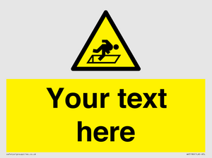 WV5186: Custom Warning Hatch Sign