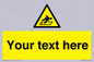 WV5186: Custom Warning Hatch Sign