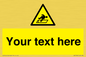 WV5186: Custom Warning Hatch Sign