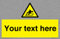 WV5186: Custom Warning Hatch Sign