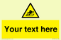 WV5186: Custom Warning Hatch Sign