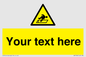 WV5186: Custom Warning Hatch Sign