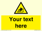 WV5186: Custom Warning Hatch Sign