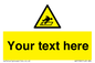 WV5186: Custom Warning Hatch Sign