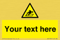 WV5186: Custom Warning Hatch Sign