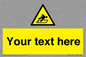WV5186: Custom Warning Hatch Sign