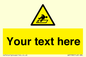 WV5186: Custom Warning Hatch Sign
