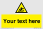 WV5186: Custom Warning Hatch Sign