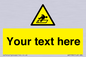 WV5186: Custom Warning Hatch Sign