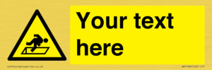 WV5186: Custom Warning Hatch Sign