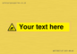 WV5186: Custom Warning Hatch Sign