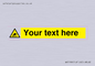 WV5186: Custom Warning Hatch Sign