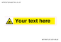 WV5186: Custom Warning Hatch Sign