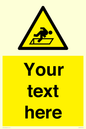 WV5186: Custom Warning Hatch Sign