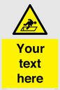WV5186: Custom Warning Hatch Sign