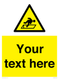 WV5186: Custom Warning Hatch Sign