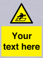 WV5186: Custom Warning Hatch Sign