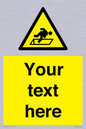 WV5186: Custom Warning Hatch Sign