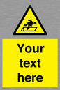 WV5186: Custom Warning Hatch Sign