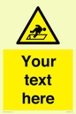 WV5186: Custom Warning Hatch Sign