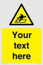 WV5186: Custom Warning Hatch Sign