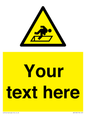 WV5186: Custom Warning Hatch Sign