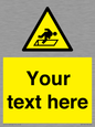WV5186: Custom Warning Hatch Sign