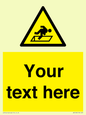 WV5186: Custom Warning Hatch Sign