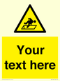 WV5186: Custom Warning Hatch Sign