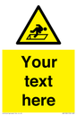 WV5186: Custom Warning Hatch Sign