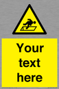 WV5186: Custom Warning Hatch Sign