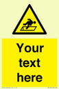 WV5186: Custom Warning Hatch Sign