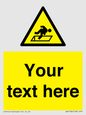 WV5186: Custom Warning Hatch Sign