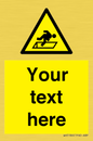WV5186: Custom Warning Hatch Sign