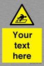 WV5186: Custom Warning Hatch Sign