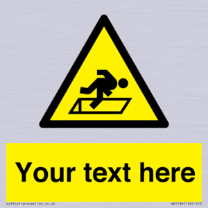 WV5186: Custom Warning Hatch Sign