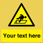 WV5186: Custom Warning Hatch Sign