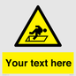 WV5186: Custom Warning Hatch Sign