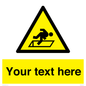 WV5186: Custom Warning Hatch Sign