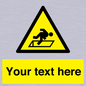 WV5186: Custom Warning Hatch Sign