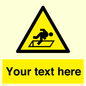 WV5186: Custom Warning Hatch Sign
