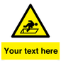 WV5186: Custom Warning Hatch Sign