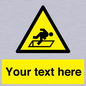 WV5186: Custom Warning Hatch Sign